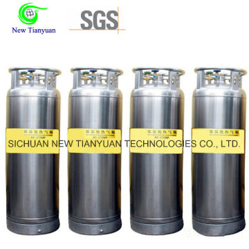 Liquid Oxygen Cryogenic 195L Volume Tanker Cylinder